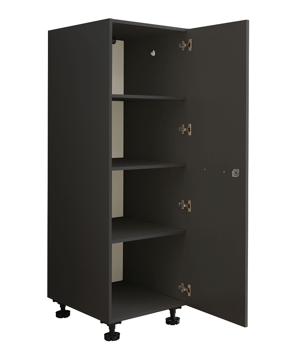 LDG50A-Anthrazit-Stauraumschrank-Freisteller-Offen_70-202-C0