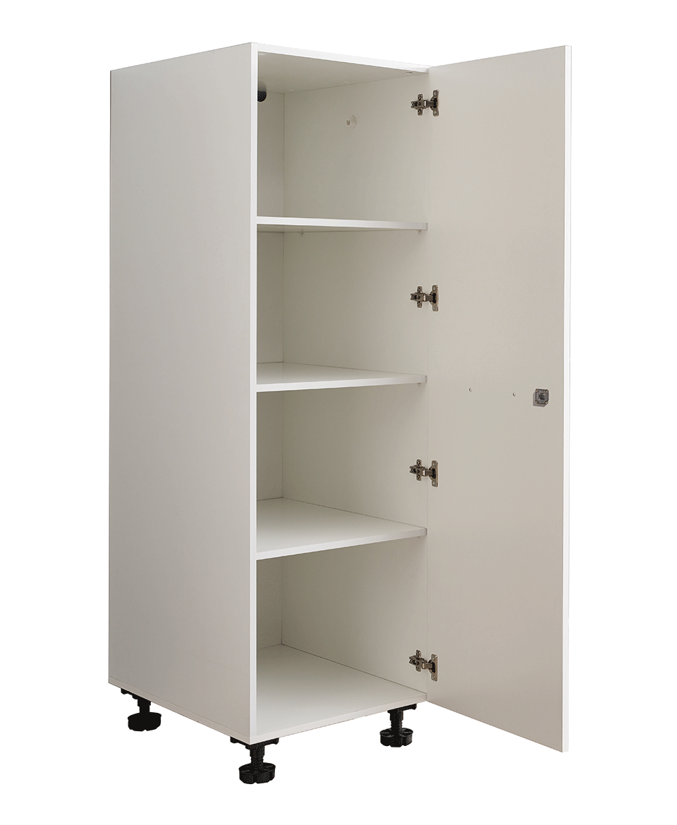 LDG50W-Weiss-Stauraumschrank-Freisteller-Offen_70-202-17